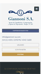 Mobile Screenshot of giannoni-sa.com